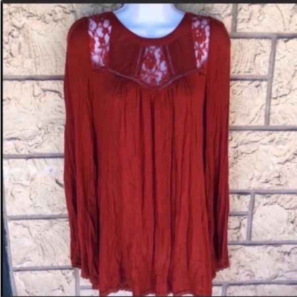 Tunic Top Flow Boho Burt Orange Amazing Top blouse
Med career casual look - Picture 8 of 11